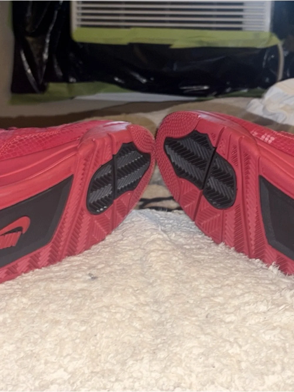 Jordan 4 Nigel Sylvester Red size 12
